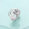 Fashnzfab Antique Metal Turtle Stretch Ring In Metallic