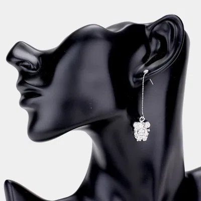 Fashnzfab Aries - Zodiac Sign Dangle Earrings 0.5" X 2" In Orange