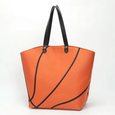 Fashnzfab Basketball Stitch Large Tote Bag / Shoulder Bag In Multi