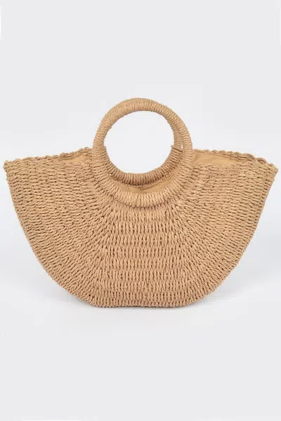 Fashnzfab Beach Time Bag In Green