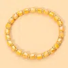 Fashnzfab Beaded Stretch Bracelet In Multi