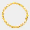 Fashnzfab Beaded Stretch Bracelet Mustard In Yellow