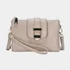 Fashnzfab Belt Buckle Pointed Wristlet Clutch / Crossbody Bag In Multi