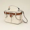 Fashnzfab Belt Pants Shape Box Hand Bag / Crossbody Bag In Sand