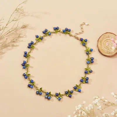 Fashnzfab Berry Collection Bracelets In Blue