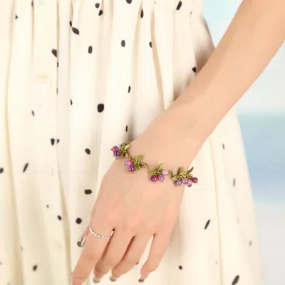 Fashnzfab Berry Collection Bracelets In Multi