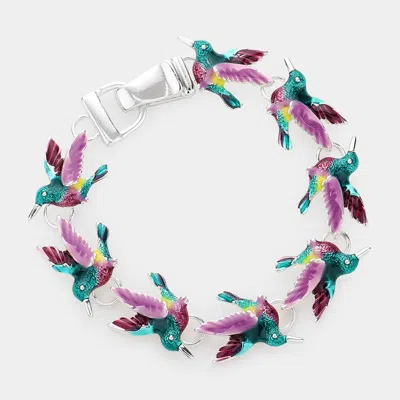 Fashnzfab Bird Link Magnetic Bracelet Multi