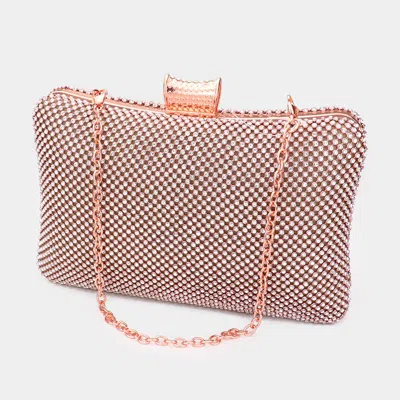 Fashnzfab Bling Evening Tote / Clutch / Crossbody Bag In Multi