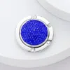 Fashnzfab Bling Folding Table Purse Bag Hook Hanger In Blue