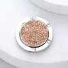 Fashnzfab Bling Folding Table Purse Bag Hook Hanger In Pink