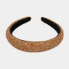 Fashnzfab Bling Padded Headband In Multi