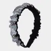Fashnzfab Bling Pleated Headband In Multi
