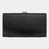 Fashnzfab Bling Rectangle Evening Clutch / Crossbody Bag In Black