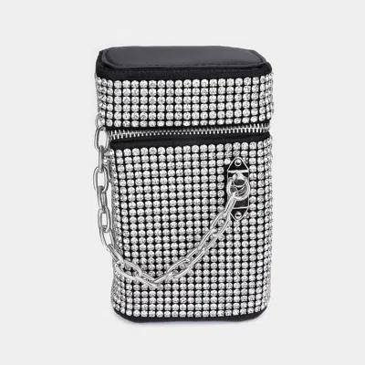 Fashnzfab Bling Rectangle Tote / Crossbody Bag In Multi