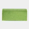 Fashnzfab Bling Solid Evening Clutch 8" X 4" X 2.3" Crossbody Bag In Green