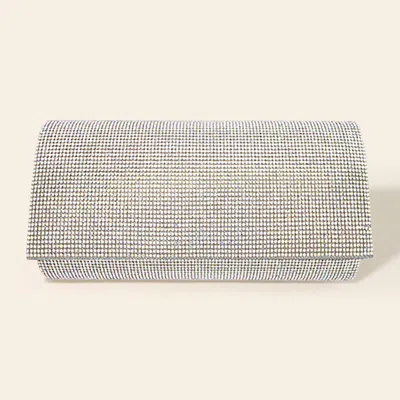 Fashnzfab Bling Solid Evening Clutch / Crossbody Bag In Multi