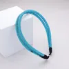 Fashnzfab Bling Stone Headband In Blue