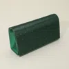 Fashnzfab Bling Studded Box Evening Bag / Clutch / Crossbody Bag In Green