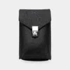 Fashnzfab Bling Studded Rectangle Flap Crossbody Cellphone Bag In Multi