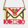 Fashnzfab Boho Patterned Crossbody Bag In Multi