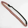 Fashnzfab Boho Seed Beaded Stretch Headband In Multi