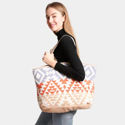 Fashnzfab Boho Tribal Tote Bag In Multi