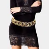 Fashnzfab Bold Chain Link Belt In Gold