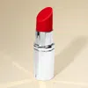 Fashnzfab Bold Lipstick Hardcase Clutch Bag / Crossbody Bag In Silver
