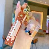 Fashnzfab Bubble Tea Keychains In Brown
