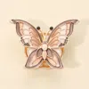 Fashnzfab Butterfly Magnetic Brooch In Multi