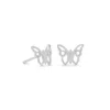 Fashnzfab Butterfly Stud Earrings In Pattern