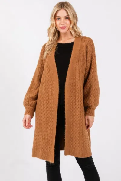 Fashnzfab Cable Knit Cardigan