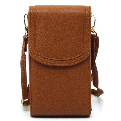 Fashnzfab Calin Flap Cell Phone Purse Crossbody Bag