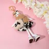 Fashnzfab Camouflage Skirt Trendy Doll Keychain / Bag Charm In Multi
