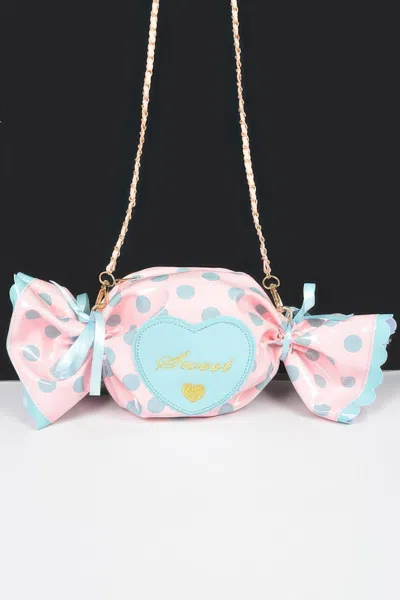 Fashnzfab Candy Novelty Bag In Blue