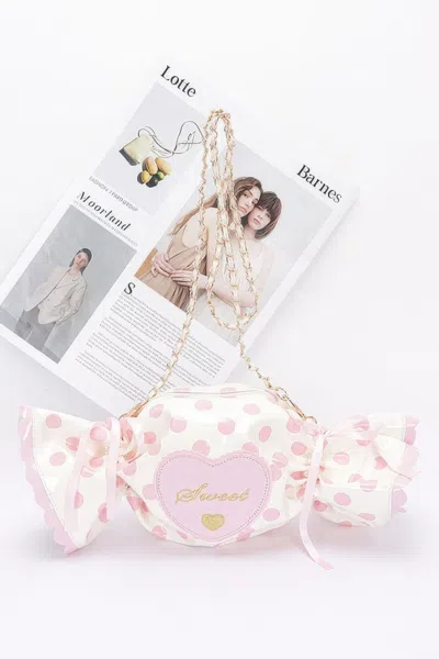 Fashnzfab Candy Novelty Bag In Pink