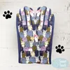 Fashnzfab Cat Pattern Printed Smart Touch Gloves In Multi