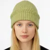 Fashnzfab Chunky Ribbed Knit Loop Trim Winter Beanie Hat In Multi