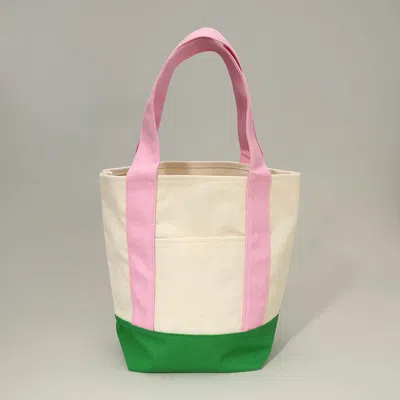 Fashnzfab Classic Canvas Tote Bag In Green