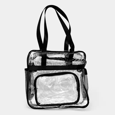 Fashnzfab Clear Transparent Tote Bag / Shoulder Bag In Multi