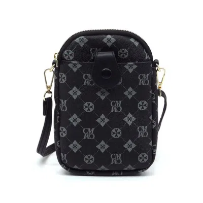 Fashnzfab Cm Monogram Mini Crossbody Bag Cell Phone Purse