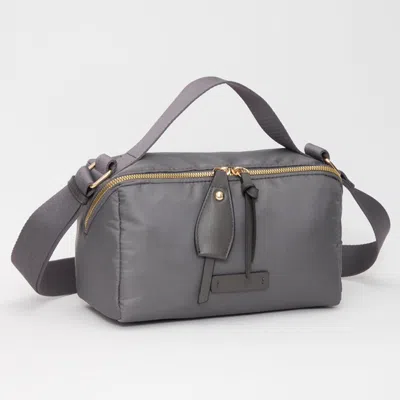 Fashnzfab Compact Lightweight Everyday Crossbody Bag In Gray
