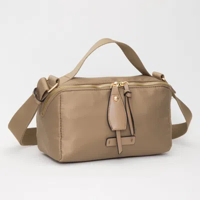 Fashnzfab Compact Lightweight Everyday Crossbody Bag In Gray
