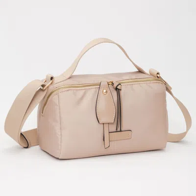 Fashnzfab Compact Lightweight Everyday Crossbody Bag In Sand