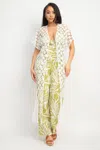 Fashnzfab Crocheted Open-front Fringe Kimono In White