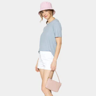 Fashnzfab Crocodile Patterned Tote Bag In Pink