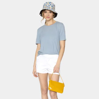 Fashnzfab Crocodile Patterned Tote Bag In Yellow