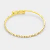 Fashnzfab Crystal Rhinestone Coil Cuff Bracelet In Gold