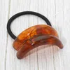 Fashnzfab Curved Resin Accent Hairband In Multi