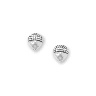 Fashnzfab Cute Acorn Stud Earrings In Pattern